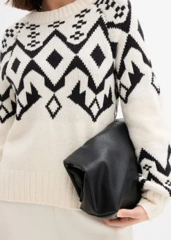 Jersey oversize de estilo noruego