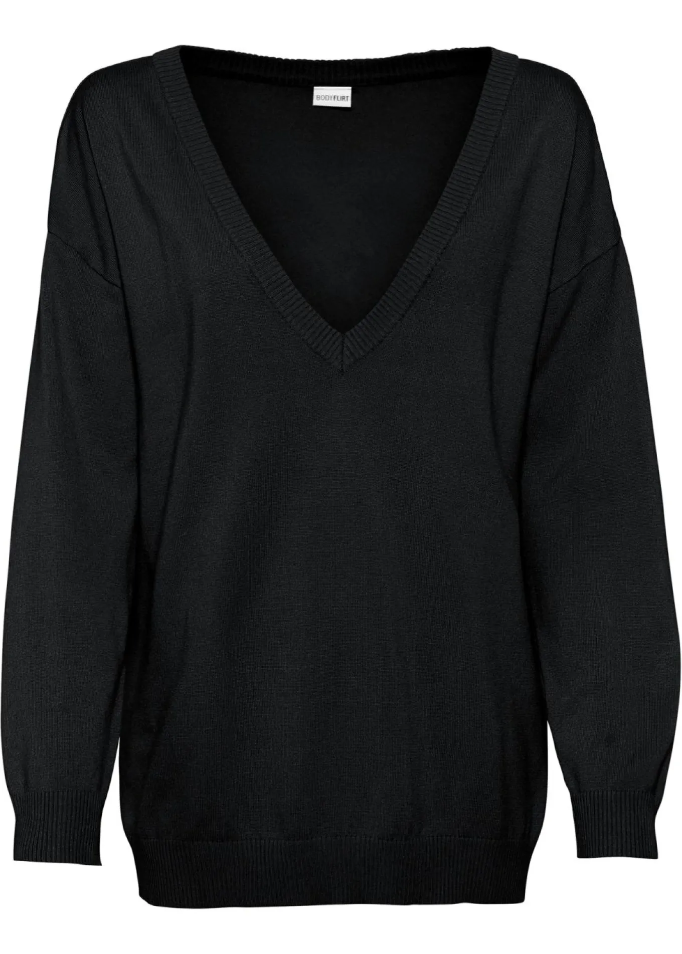 Jersey oversize de mezcla de viscosa