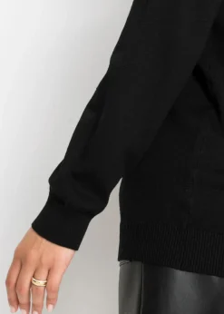 Jersey oversize de mezcla de viscosa