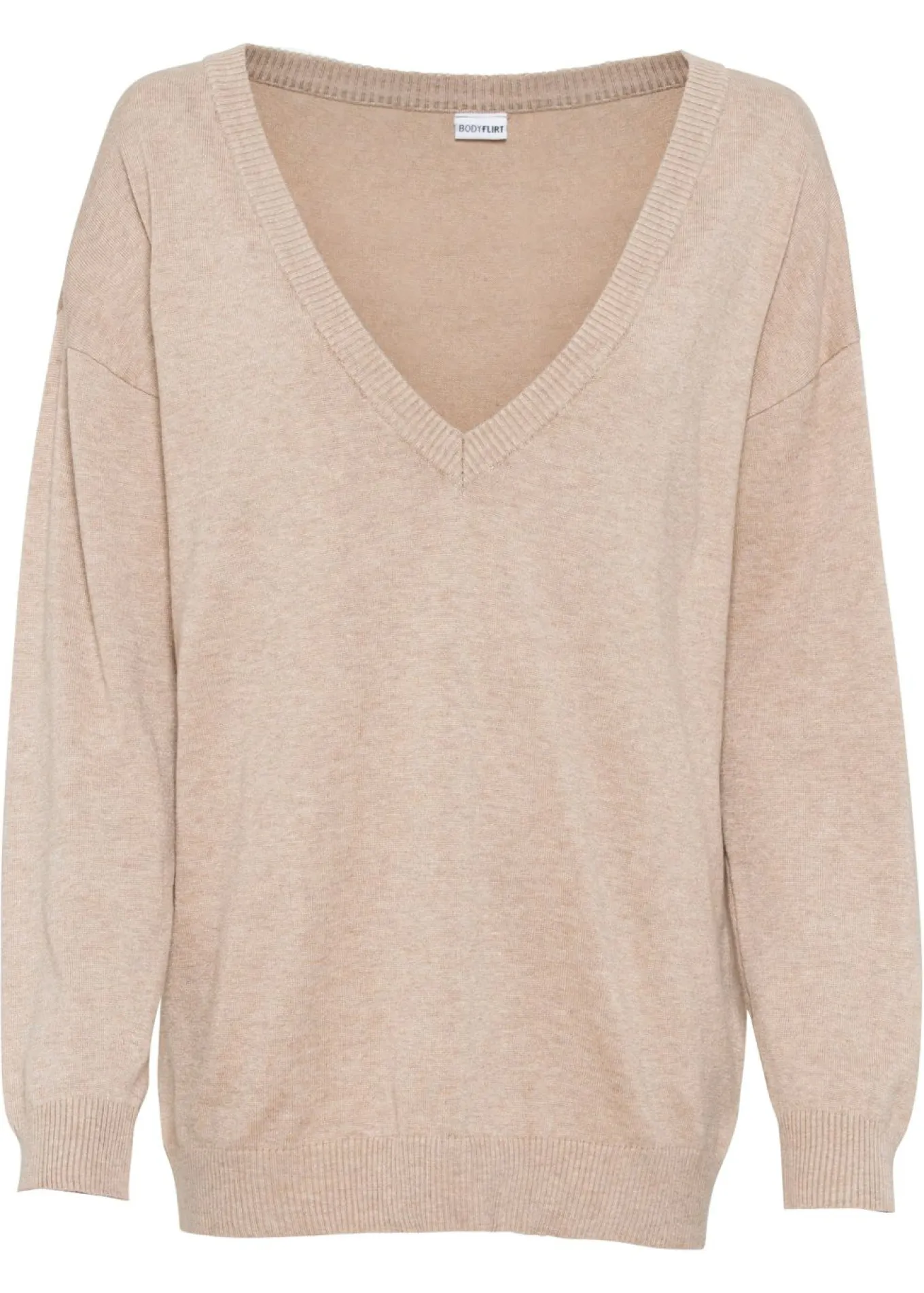 Jersey oversize de mezcla de viscosa
