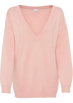 Jersey oversize de mezcla de viscosa