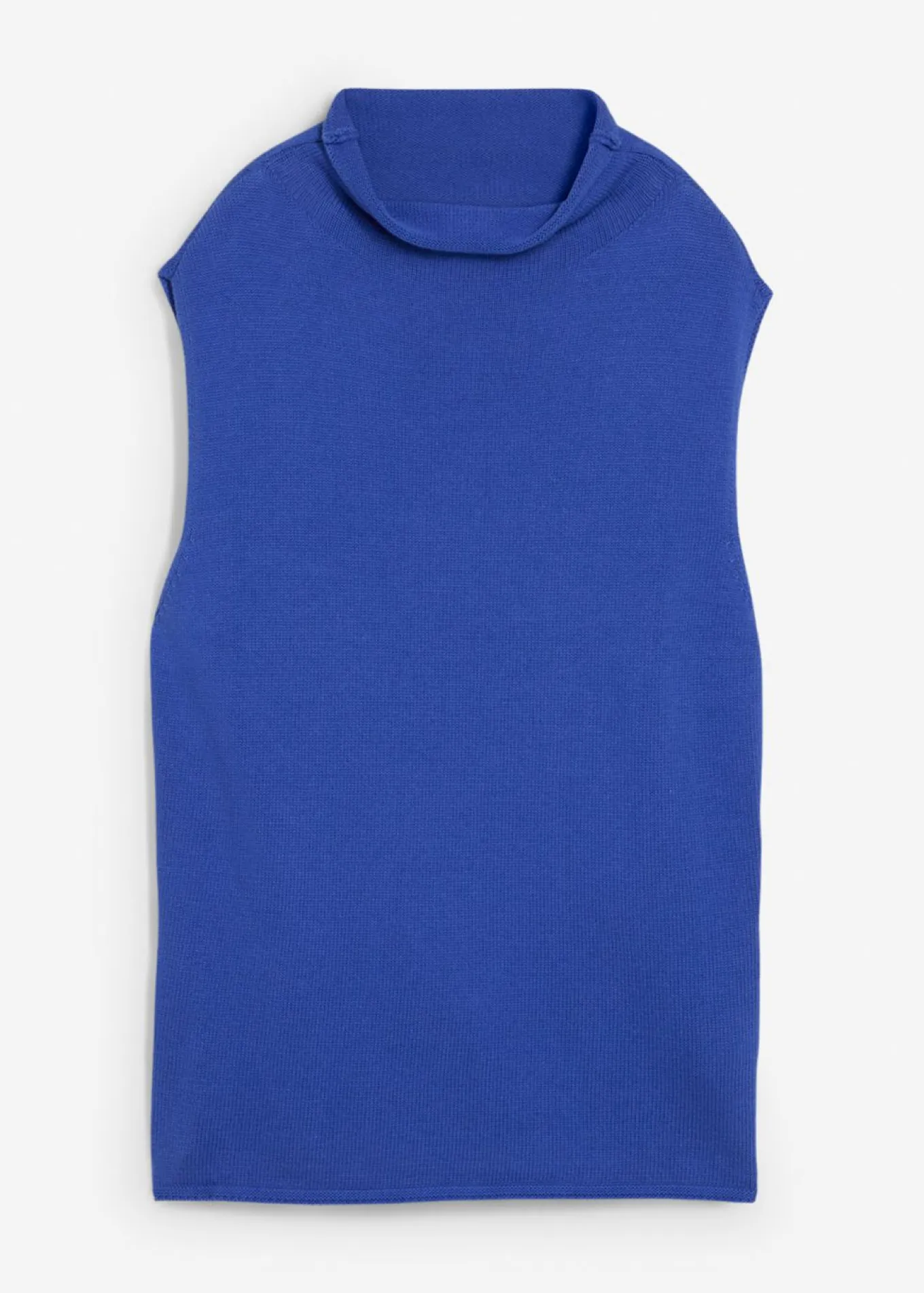 Jersey sin mangas de algodón puro