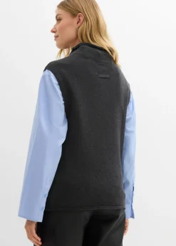 Jersey sin mangas de algodón puro