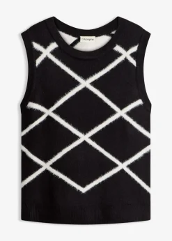 Jersey sin mangas de hilo suave