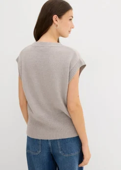Jersey sin mangas oversized