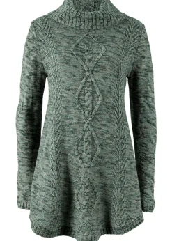 Jersey tipo poncho de manga larga