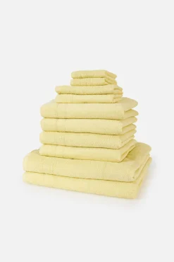 Juego de toallas de mano de algodón (10 piezas)