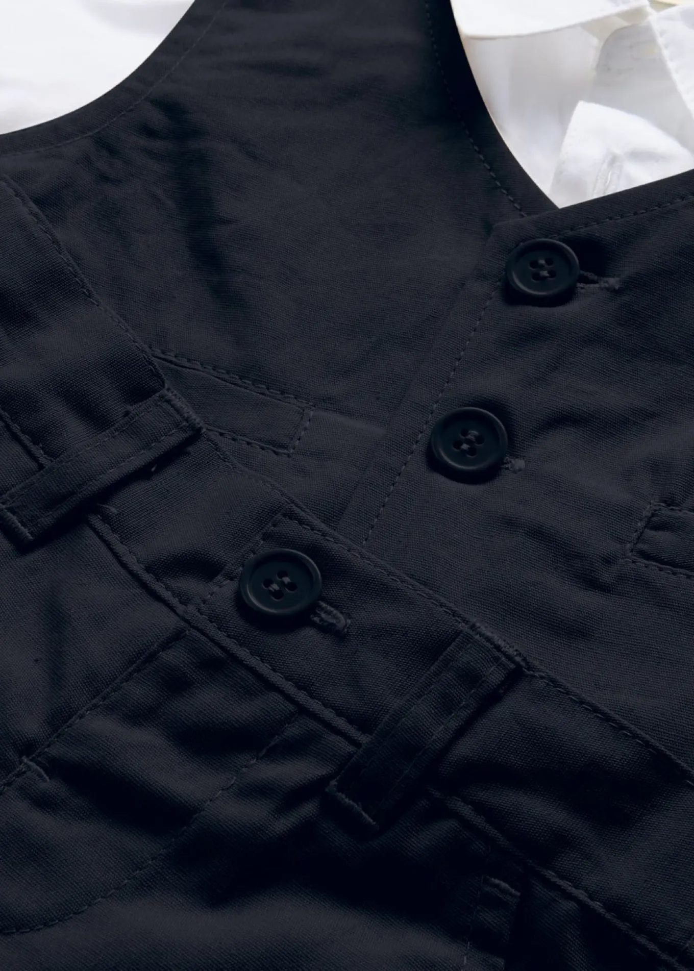 Juego de trajes con camisa, chaleco y pantalones de algodón puro (3 piezas)
