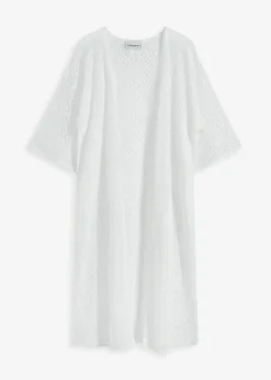 Kimono transparente para playa