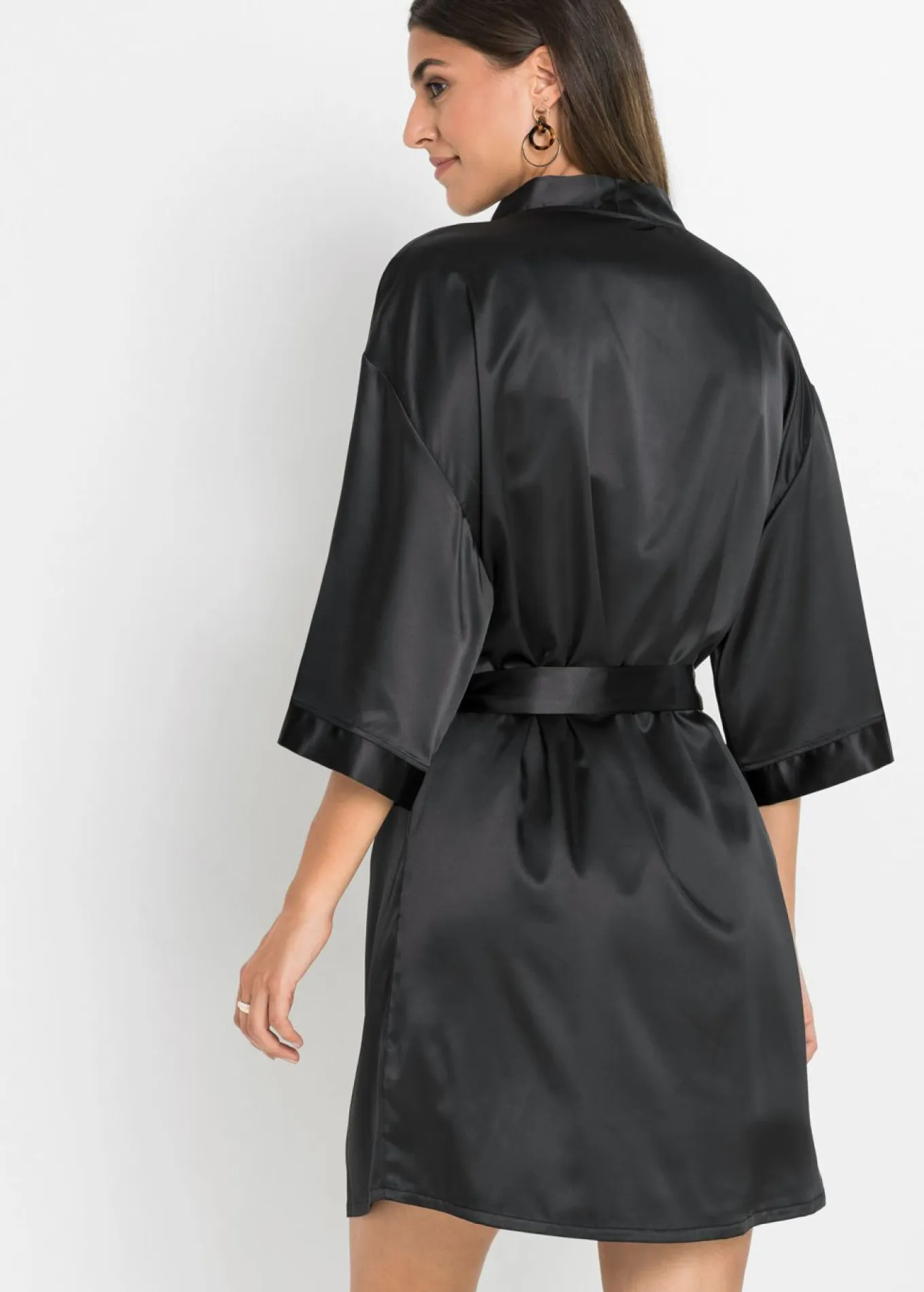 Kimono y negligé (juego de bata de 2 piezas)