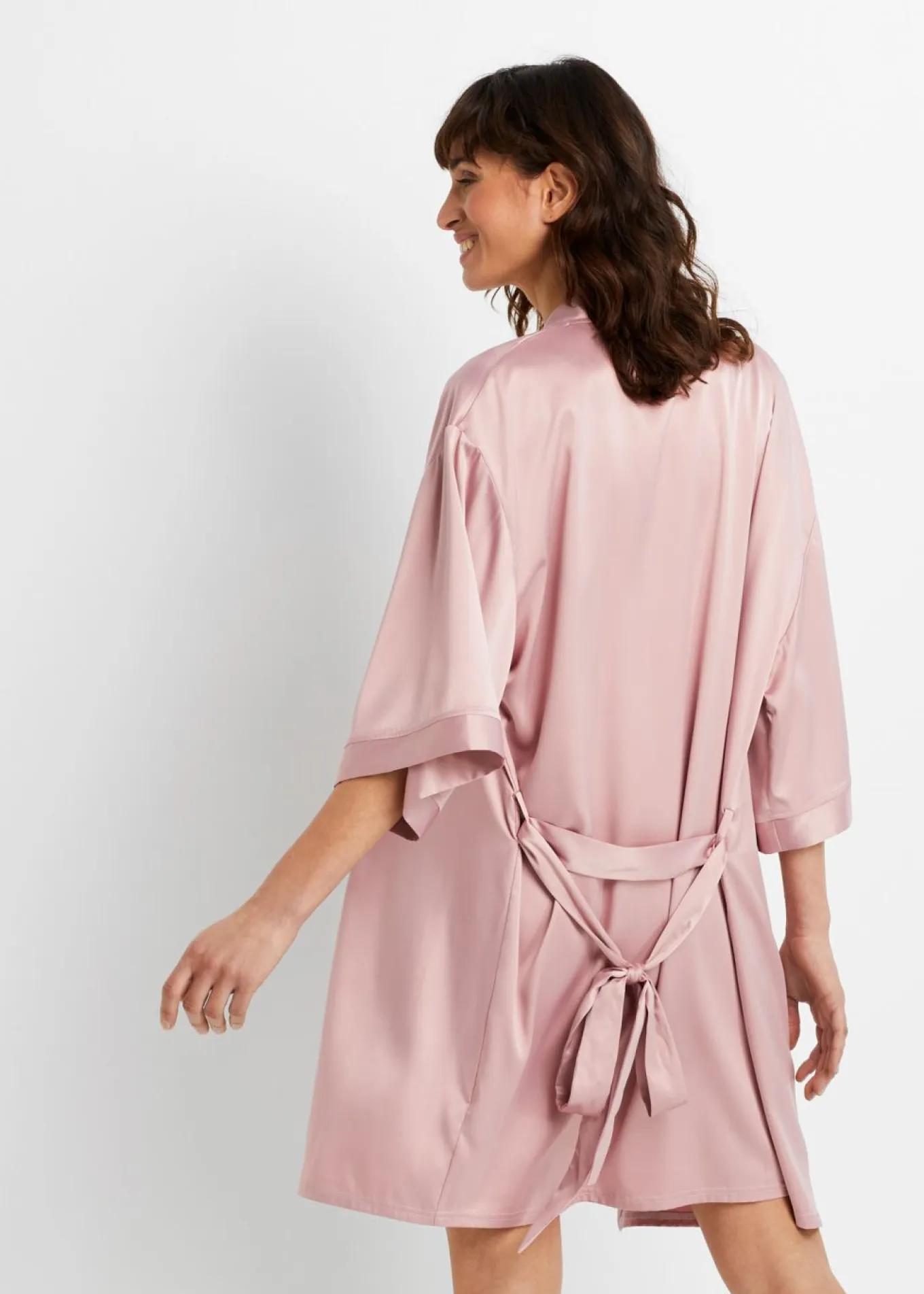 Kimono y negligé (juego de bata de 2 piezas)
