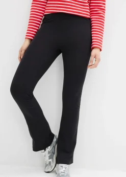 Leggings acampanados de mezcla de algodón (2 unidades)