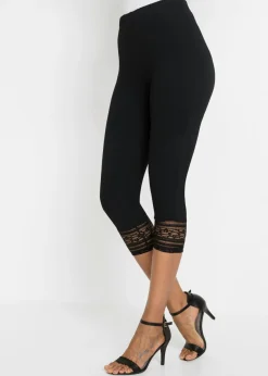 Leggings capri con algodón orgánico