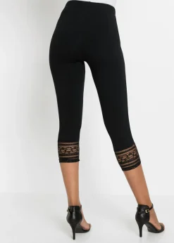 Leggings capri con algodón orgánico