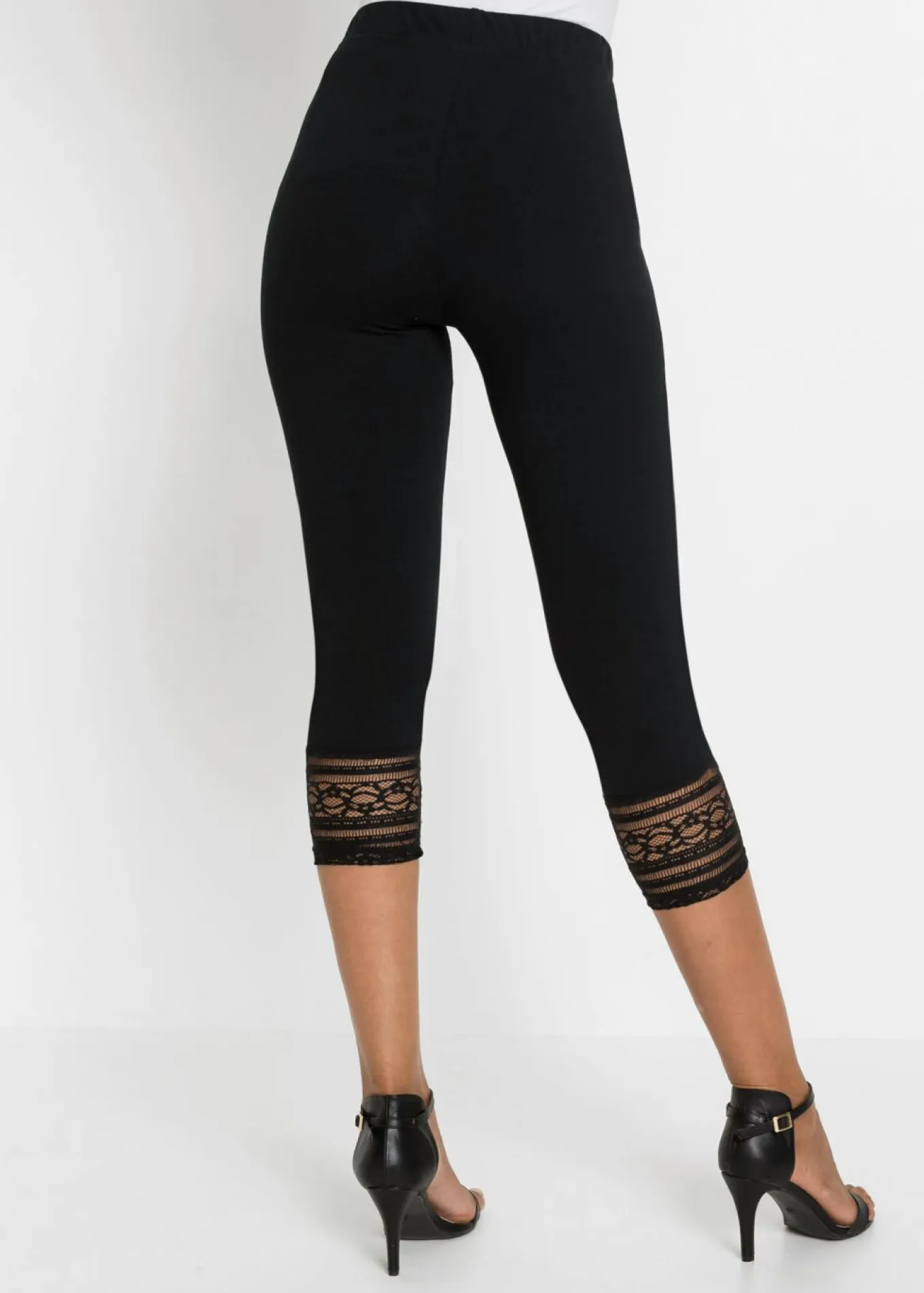 Leggings capri con algodón orgánico