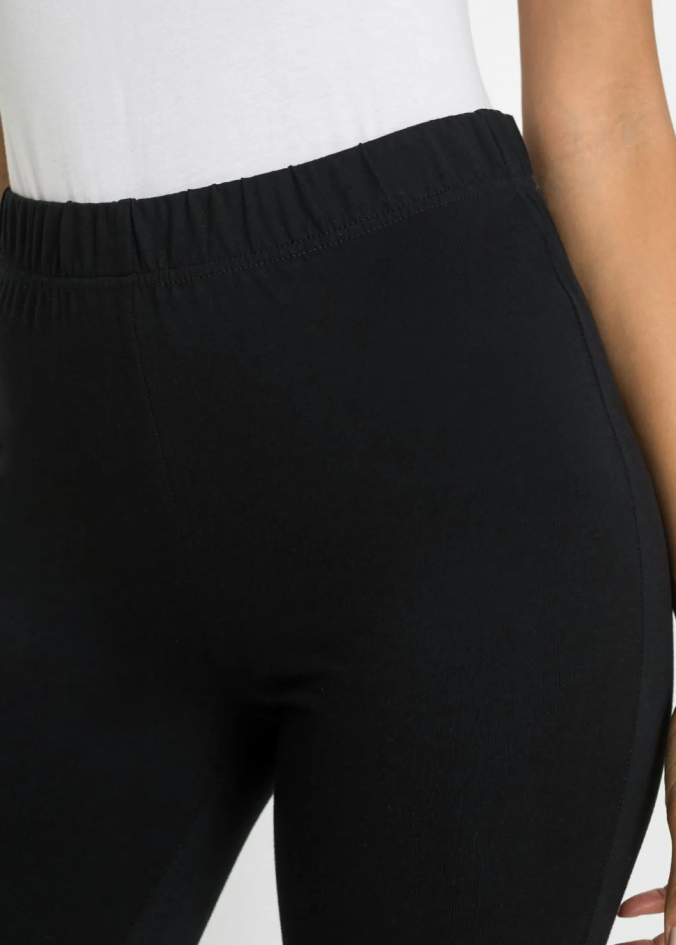 Leggings capri con algodón orgánico