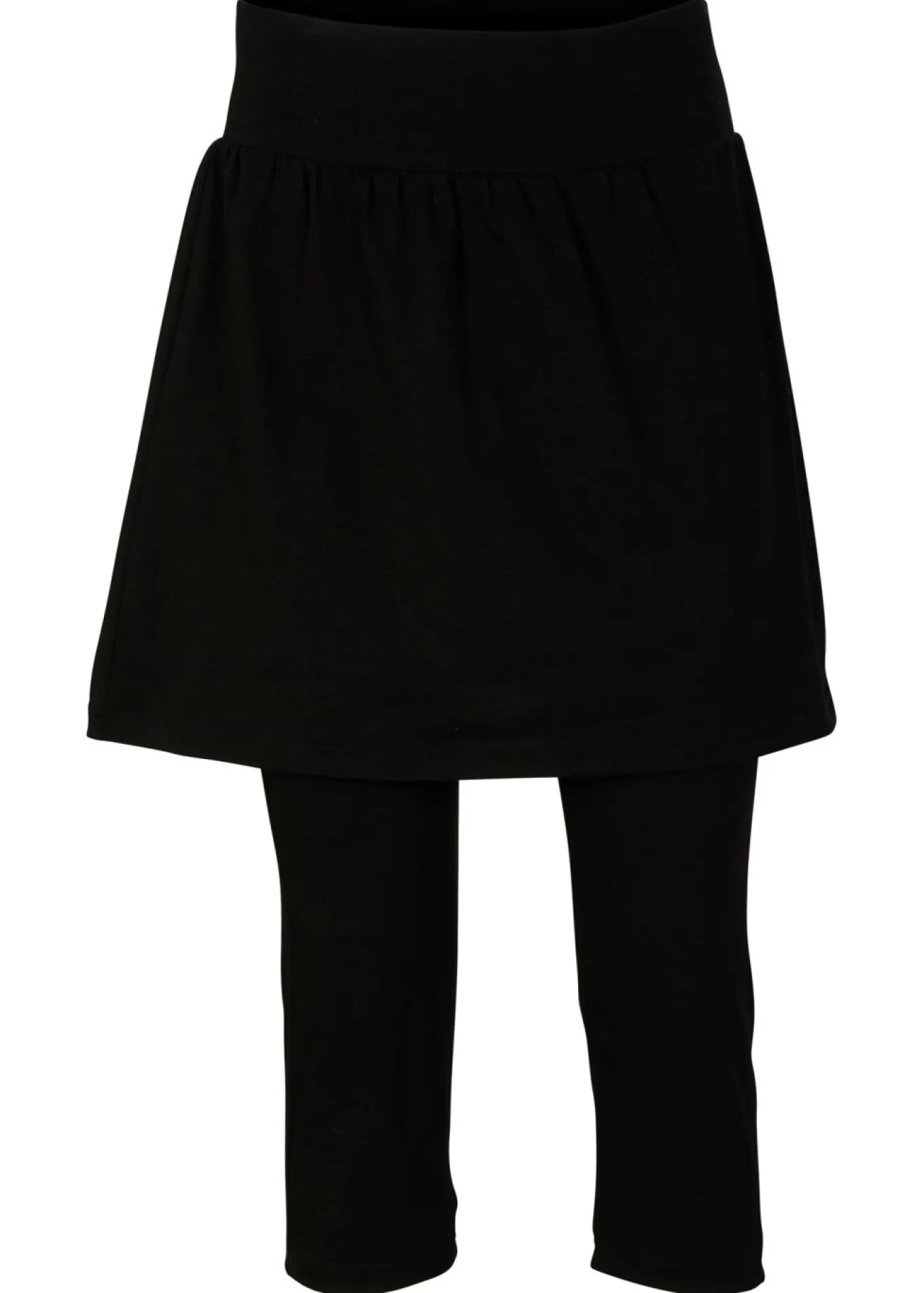 Leggings capri con falda