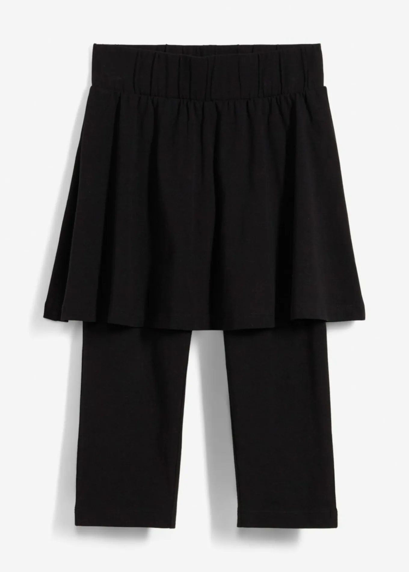 Leggings capri con falda integrada