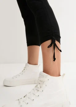 Leggings capri con fruncido (2 unidades)