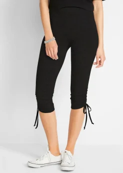 Leggings capri con fruncido (2 unidades)