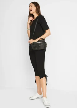 Leggings capri con fruncido (2 unidades)