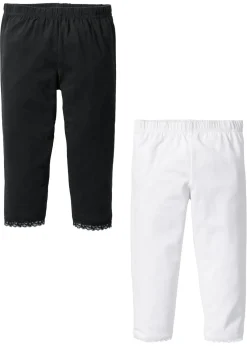 Leggings capri de algodón orgánico (2 unidades)
