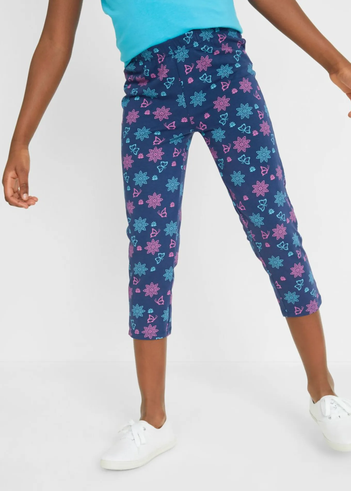 Leggings capri de algodón orgánico (2 unidades)