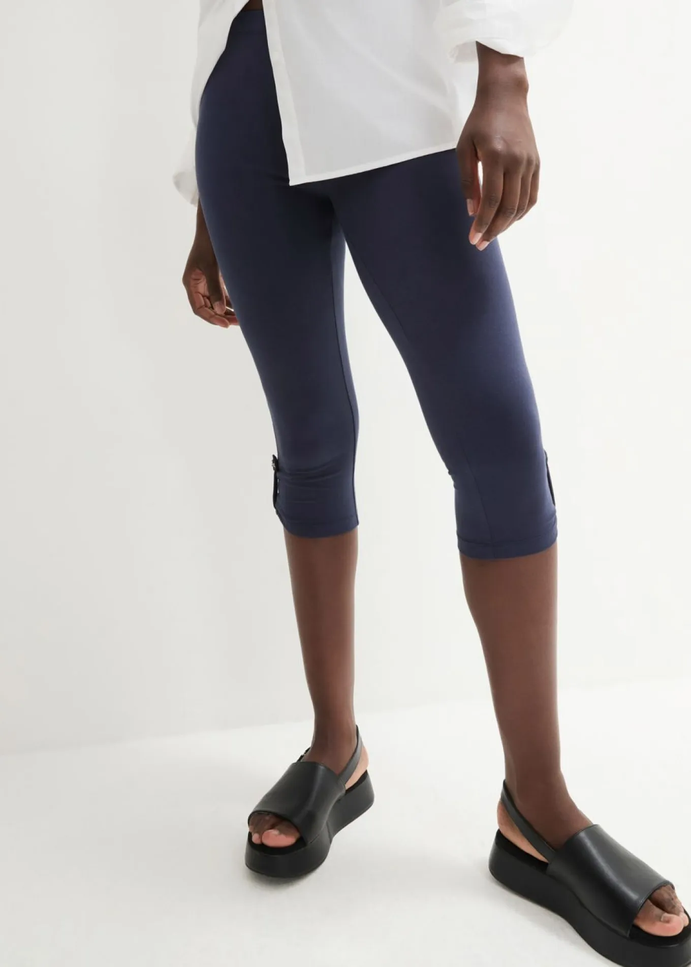 Leggings capri de algodón orgánico