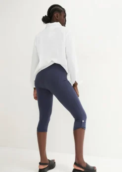 Leggings capri de algodón orgánico