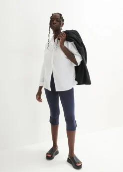Leggings capri de algodón orgánico