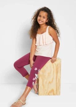Leggings capri de algodón orgánico (2 unidades)