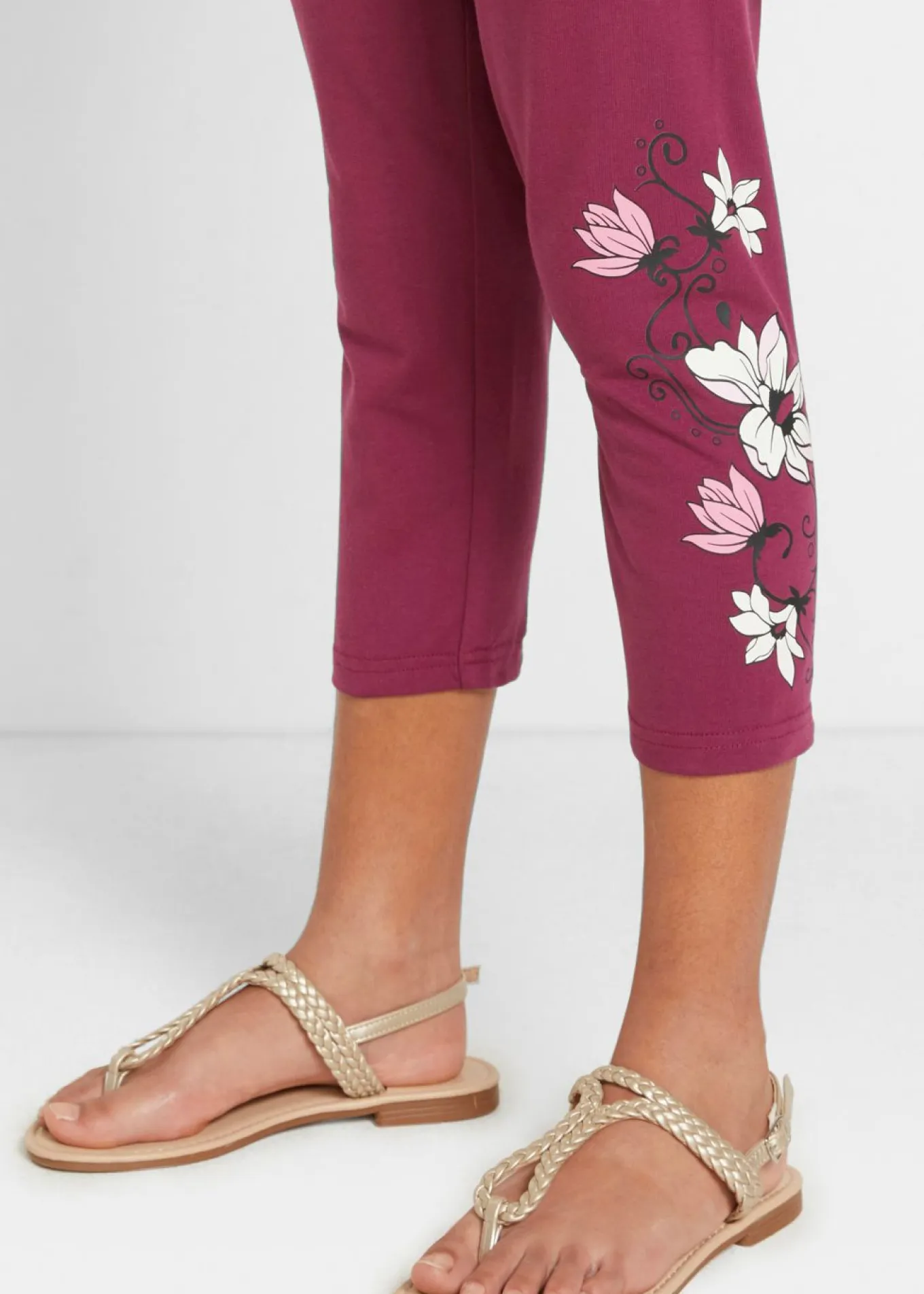 Leggings capri de algodón orgánico (2 unidades)