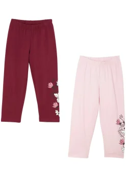 Leggings capri de algodón orgánico (2 unidades)
