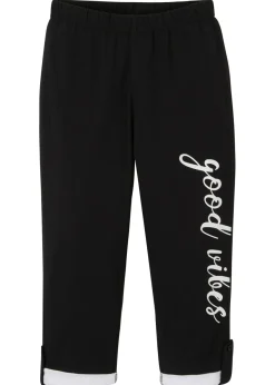 Leggings capri de algodón orgánico