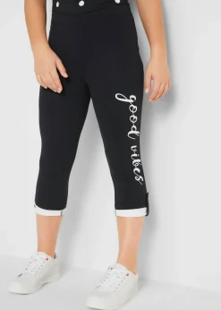 Leggings capri de algodón orgánico