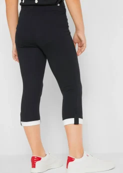 Leggings capri de algodón orgánico