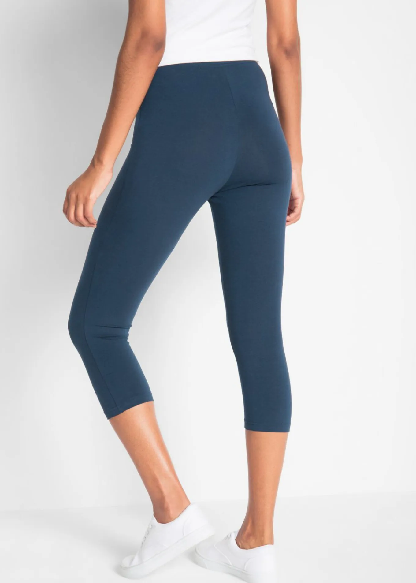 Leggings capri de corte ajustado (2 unidades)