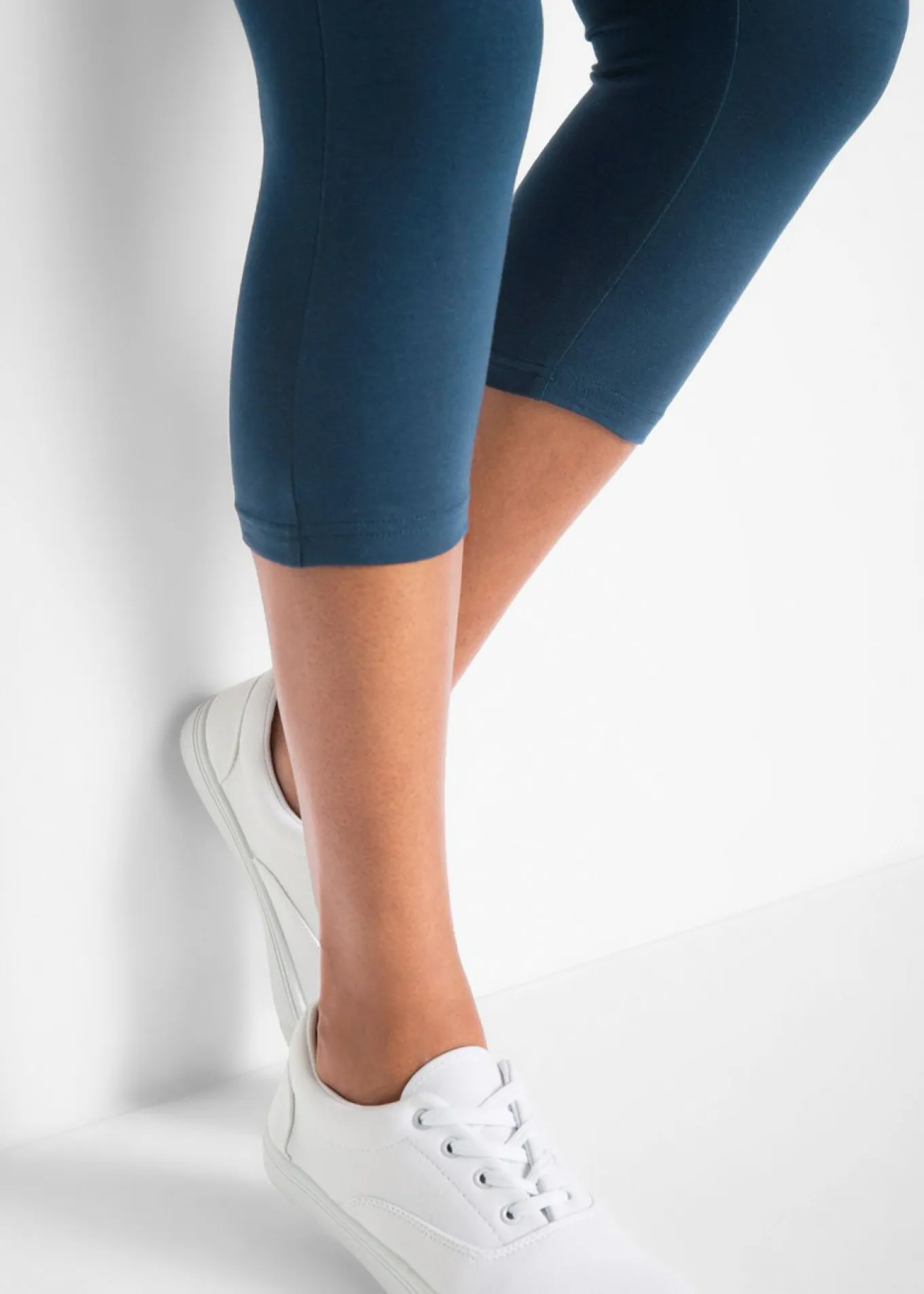 Leggings capri de corte ajustado (2 unidades)