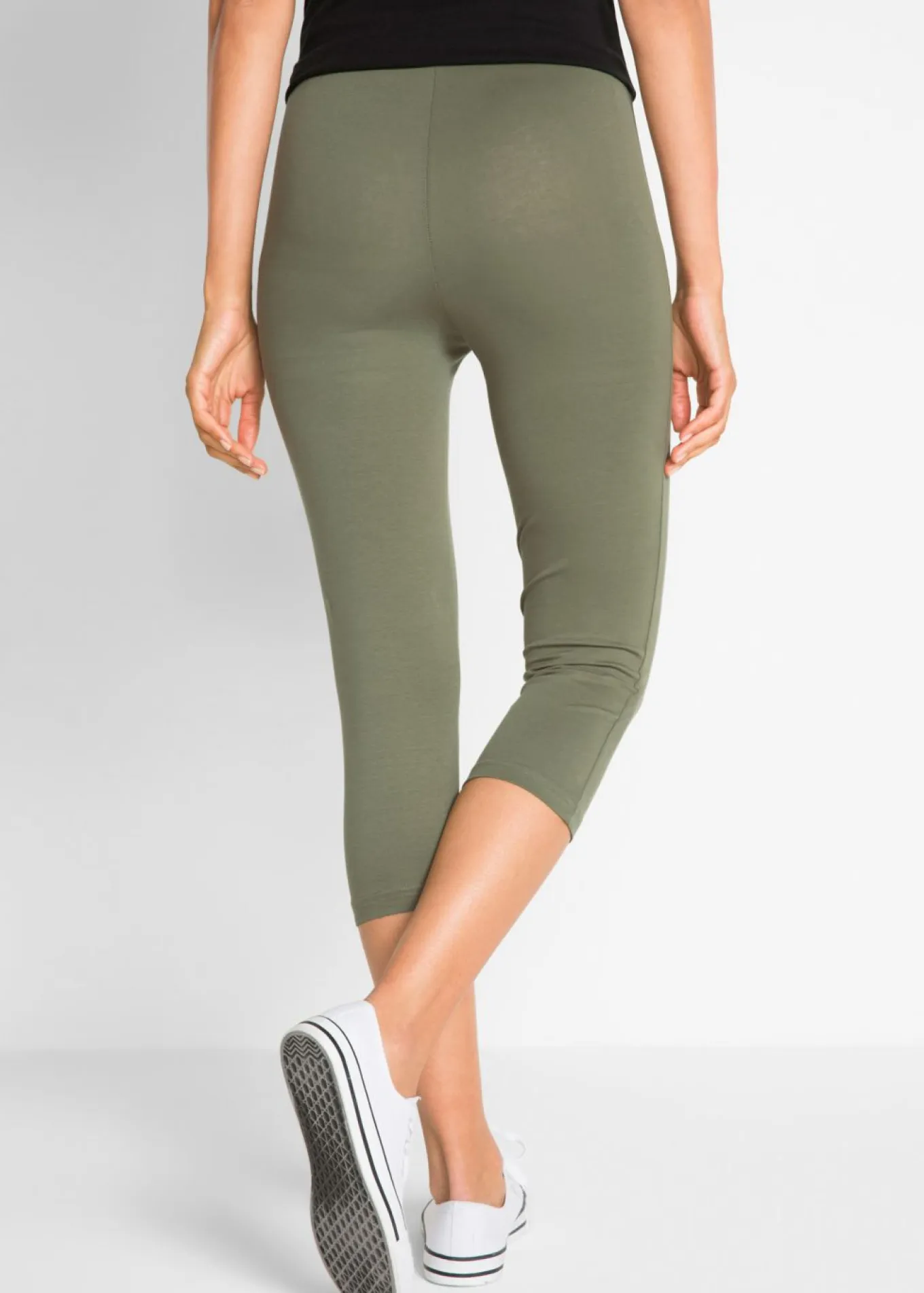 Leggings capri de corte ajustado (2 unidades)