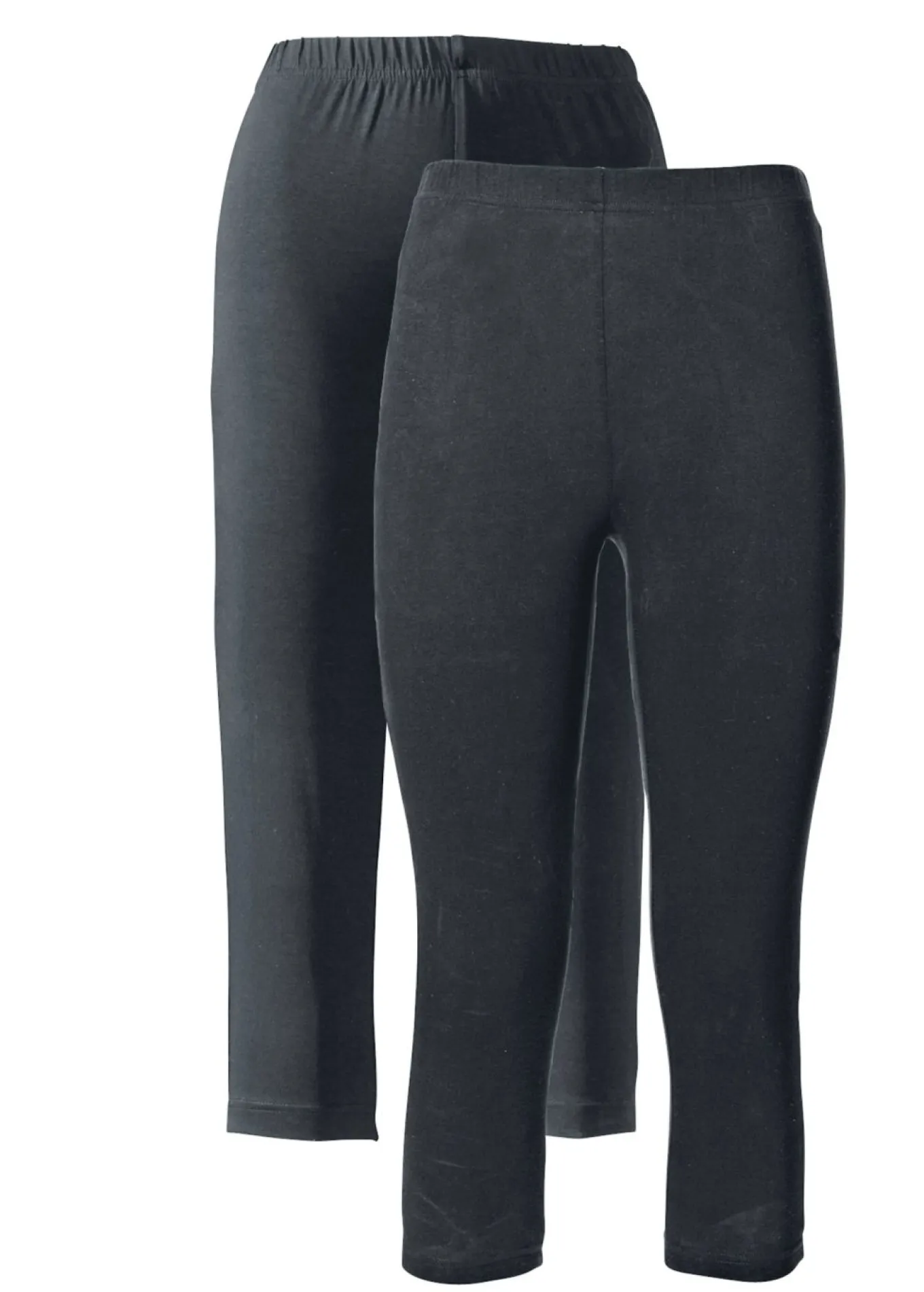 Leggings capri de corte ajustado (2 unidades)