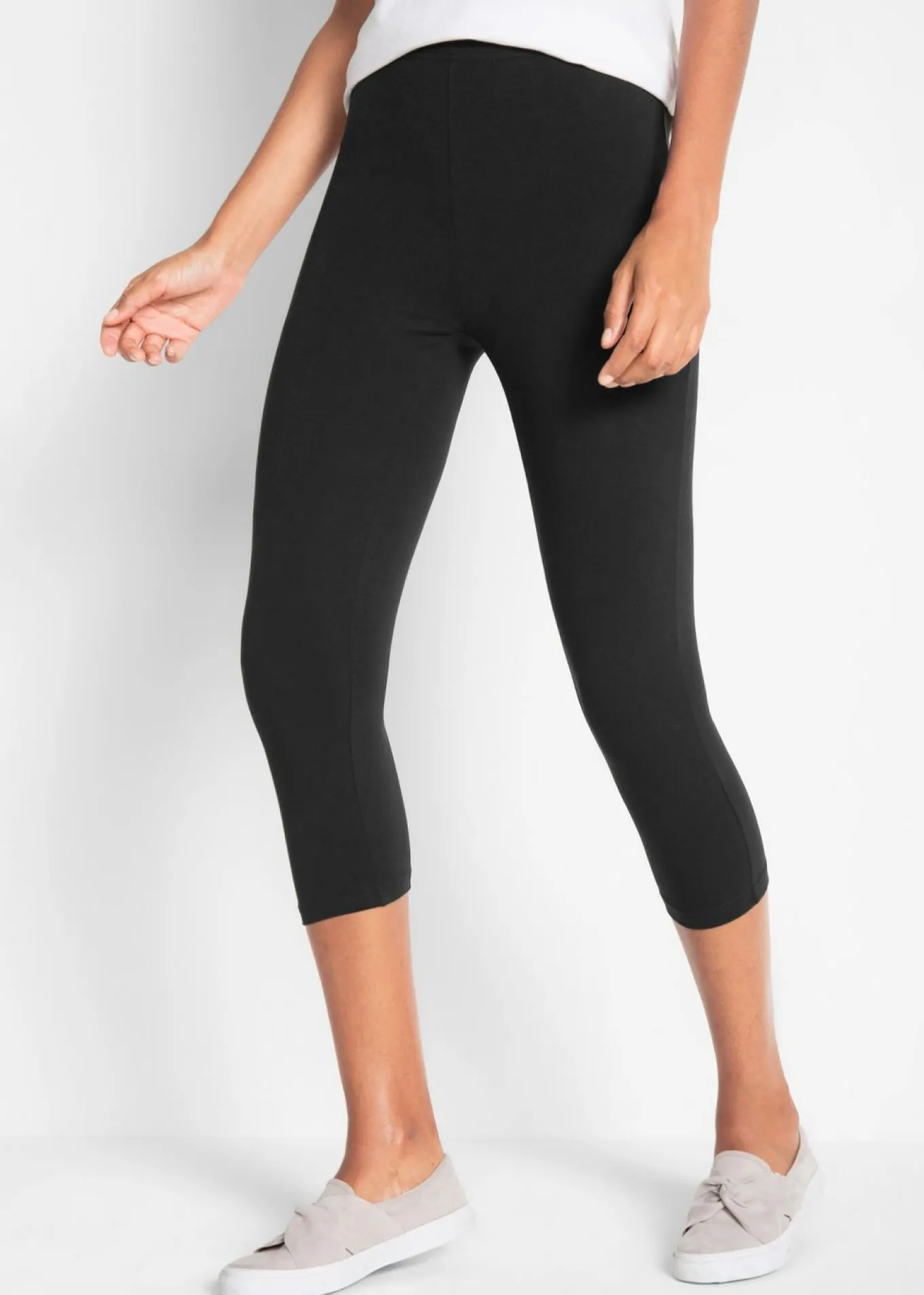 Leggings capri de corte ajustado (2 unidades)