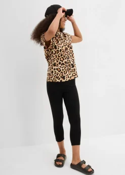 Leggings capri de mezcla de algodón orgánico (2 unidades)