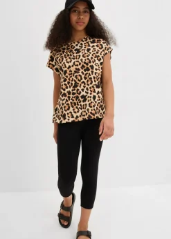 Leggings capri de mezcla de algodón orgánico (2 unidades)