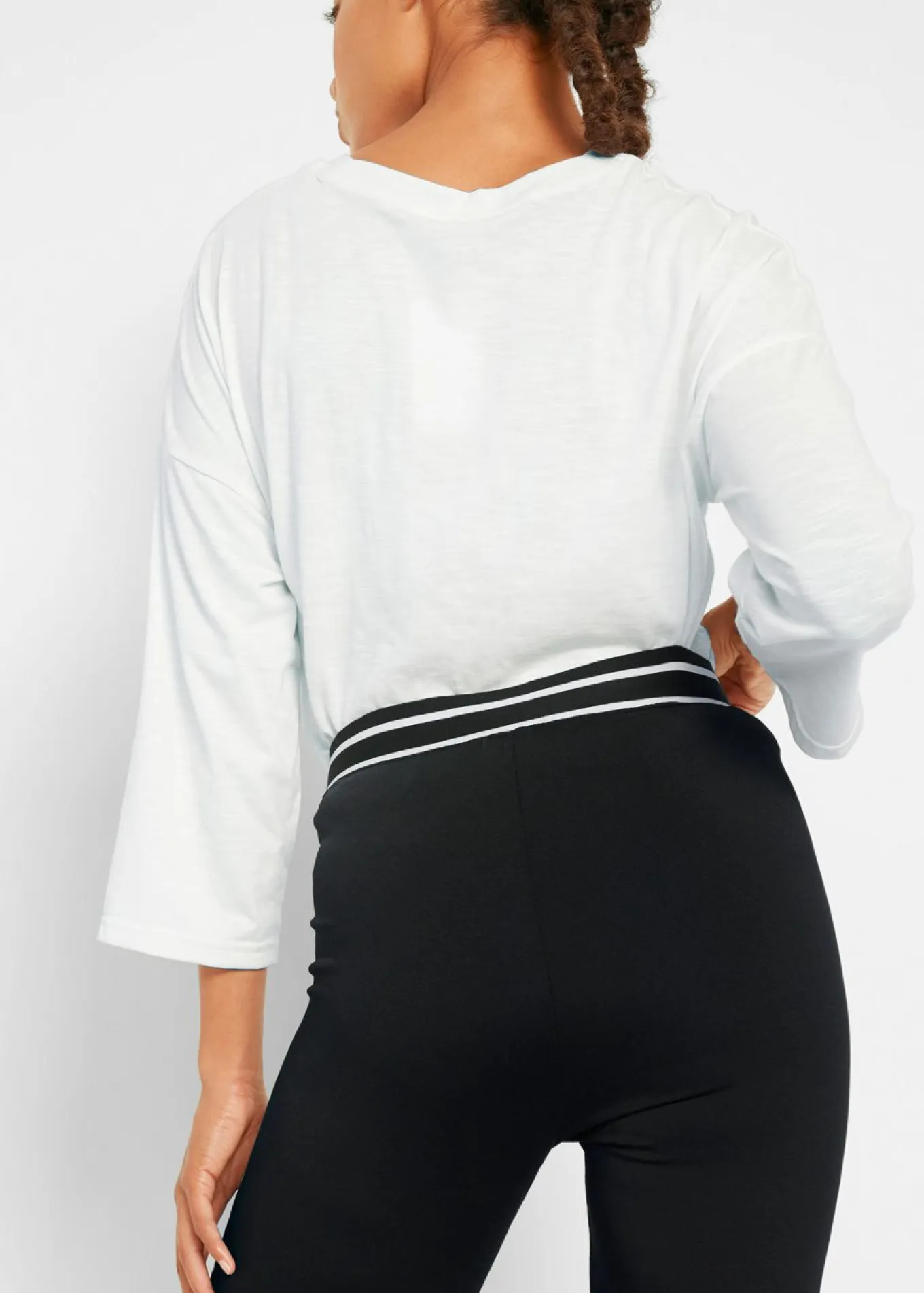 Leggings capri de secado rápido