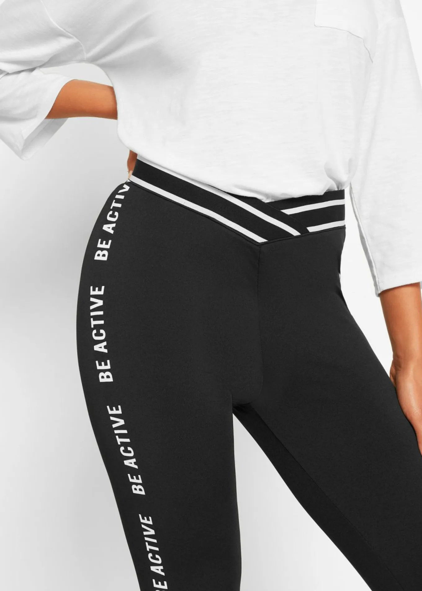 Leggings capri de secado rápido
