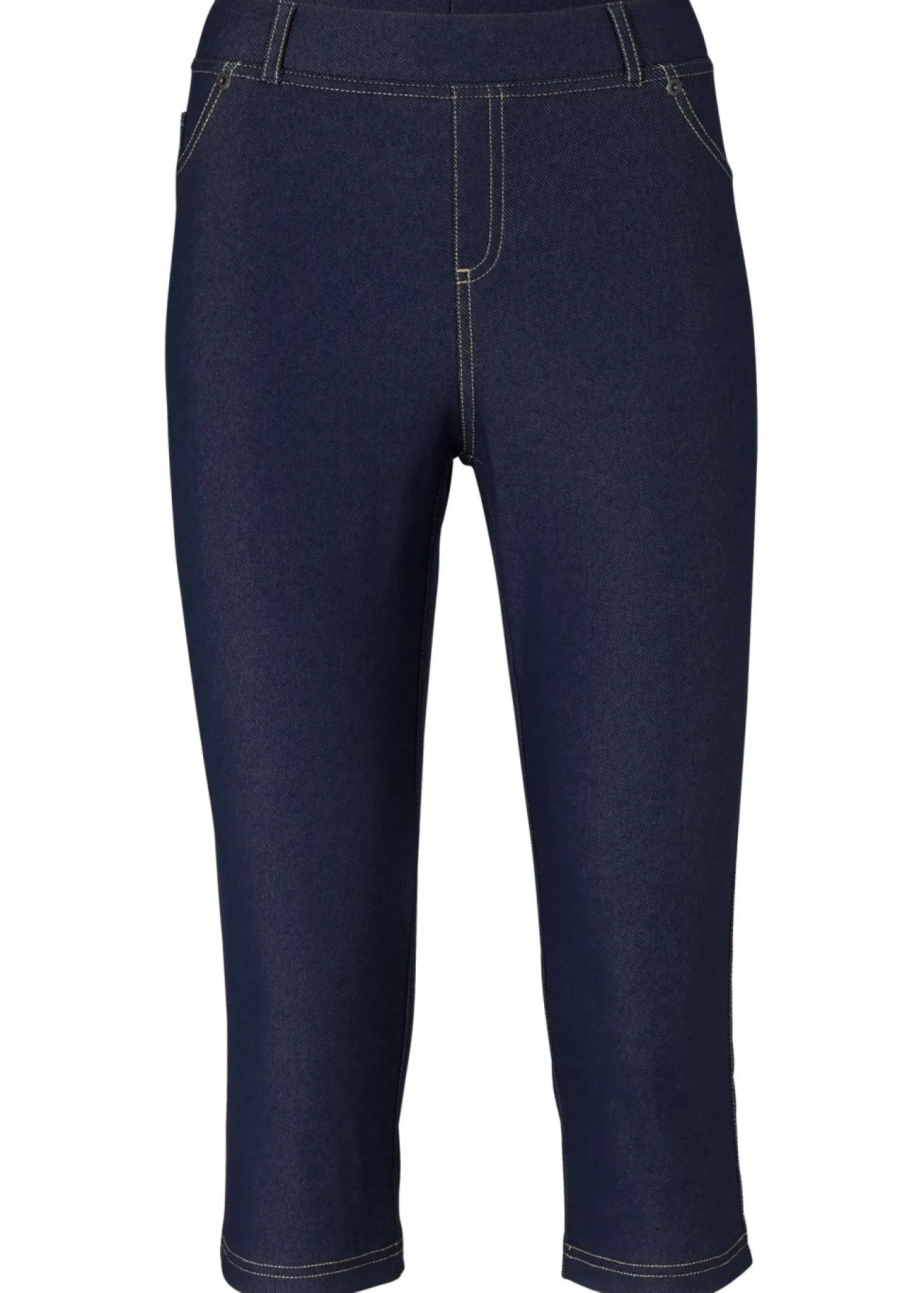 Leggings capri efecto vaquero