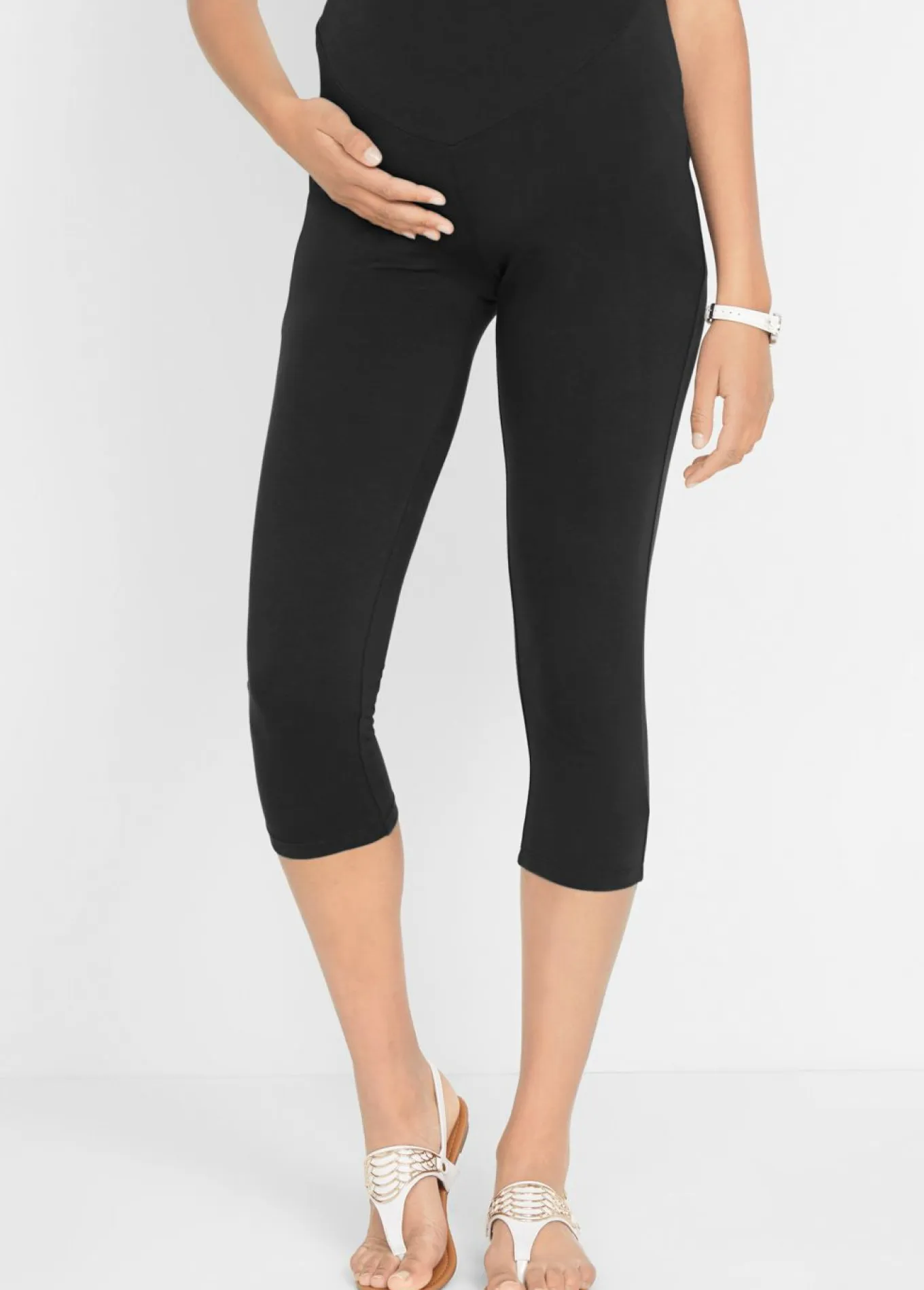 Leggings capri premamá (2 unidades)