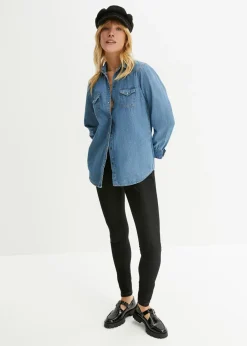 Leggings con aspecto de vaquero