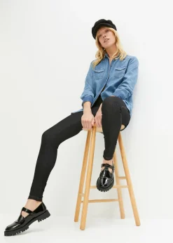 Leggings con aspecto de vaquero