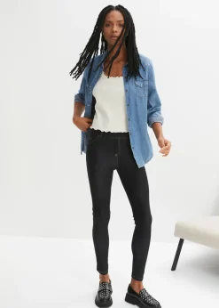 Leggings con aspecto de vaquero